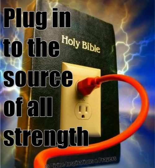 Plug into the Bible Picture